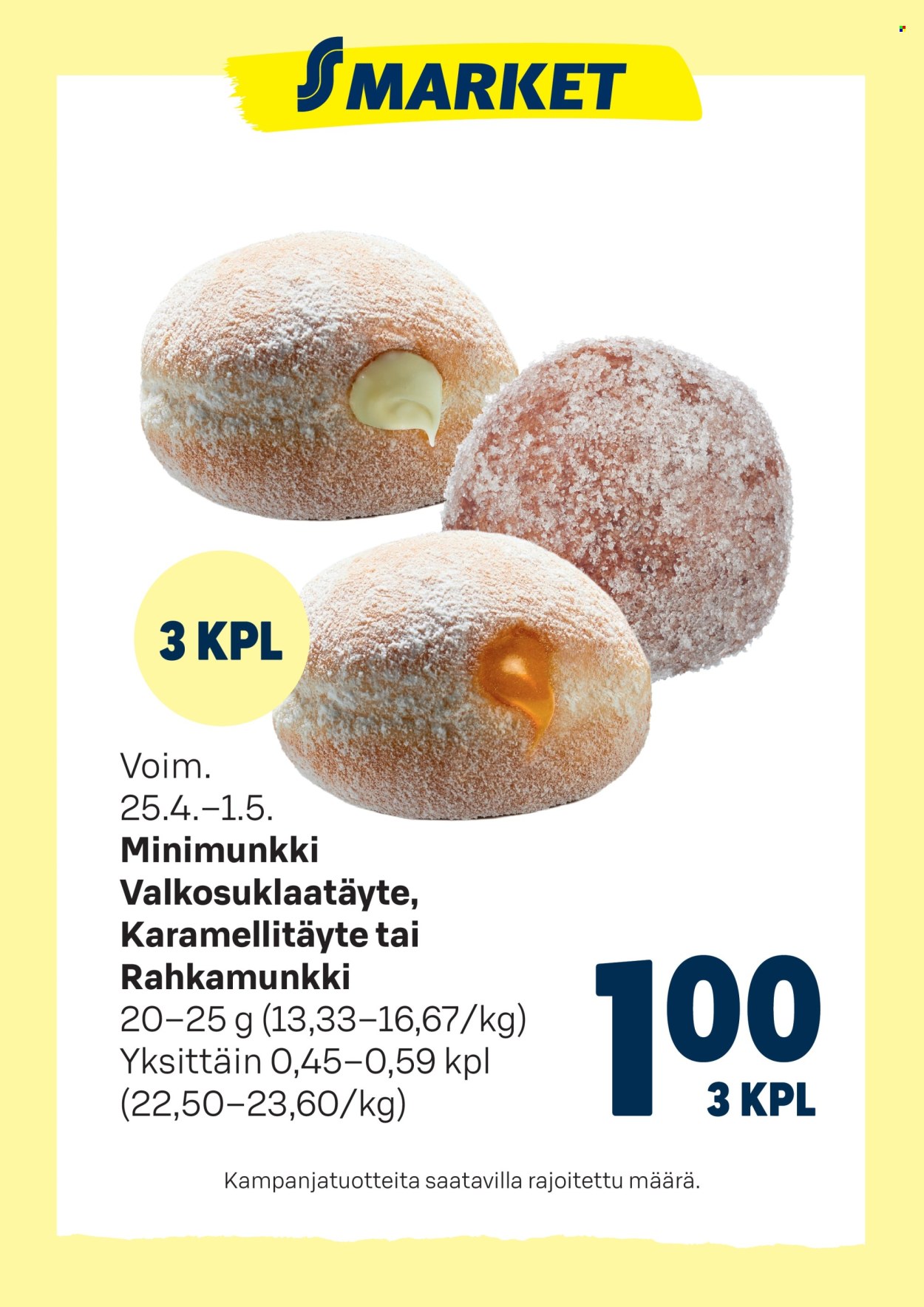 S-market tarjoukset - 25.04.2025 - 01.05.2025. Sivu 1