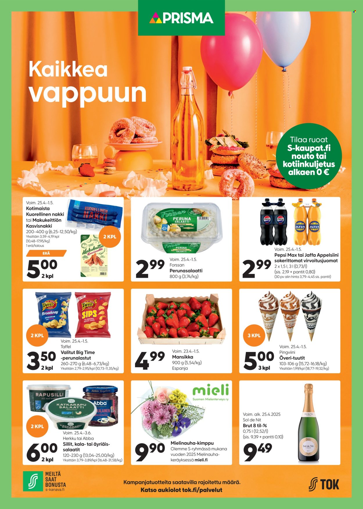Prisma tarjoukset - 25.04.2025 - 01.05.2025. Sivu 1