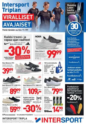 Intersport tarjoukset  - 27.04.2025 - 27.04.2025.