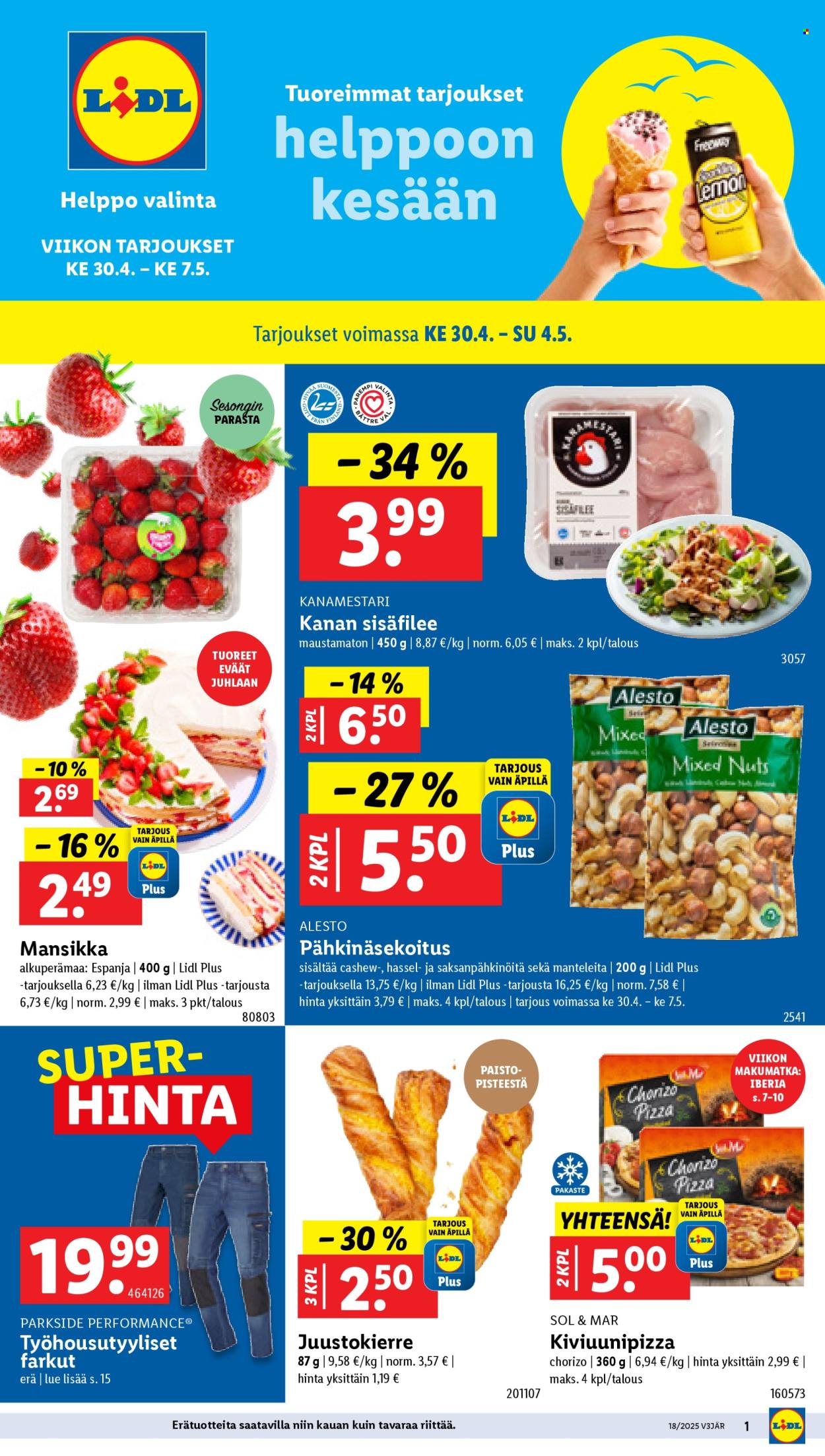 Lidl tarjoukset - 30.04.2025 - 07.05.2025. Sivu 1