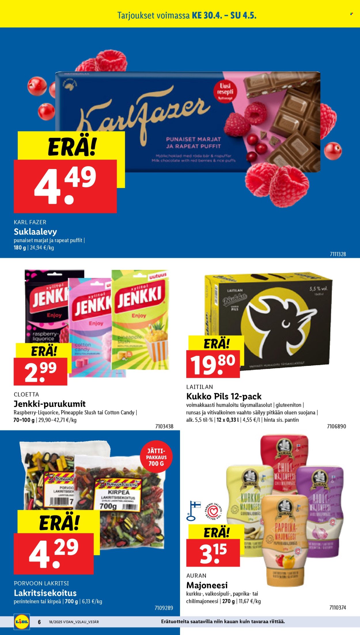 Lidl tarjoukset - 30.04.2025 - 07.05.2025. Sivu 6