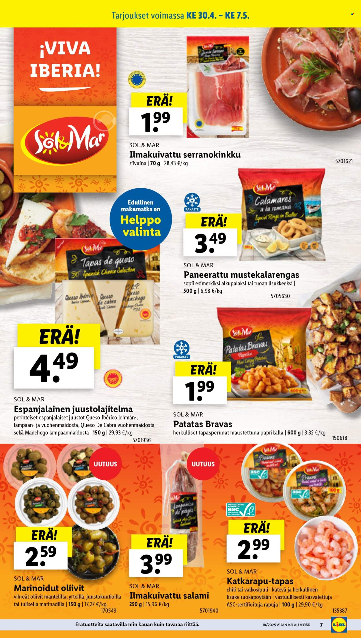 Lidl tarjoukset - 30.04.2025 - 07.05.2025. Sivu 7