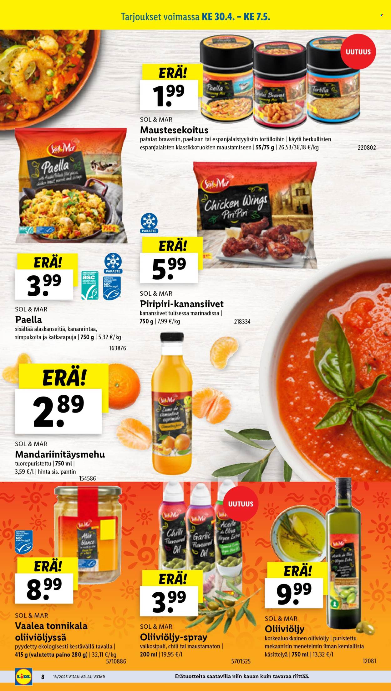 Lidl tarjoukset - 30.04.2025 - 07.05.2025. Sivu 8
