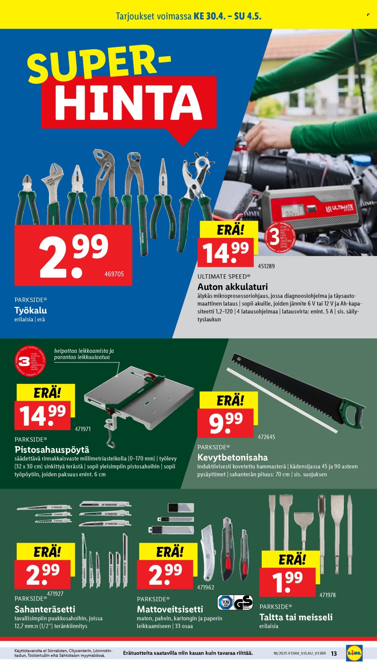 Lidl tarjoukset - 30.04.2025 - 07.05.2025. Sivu 15