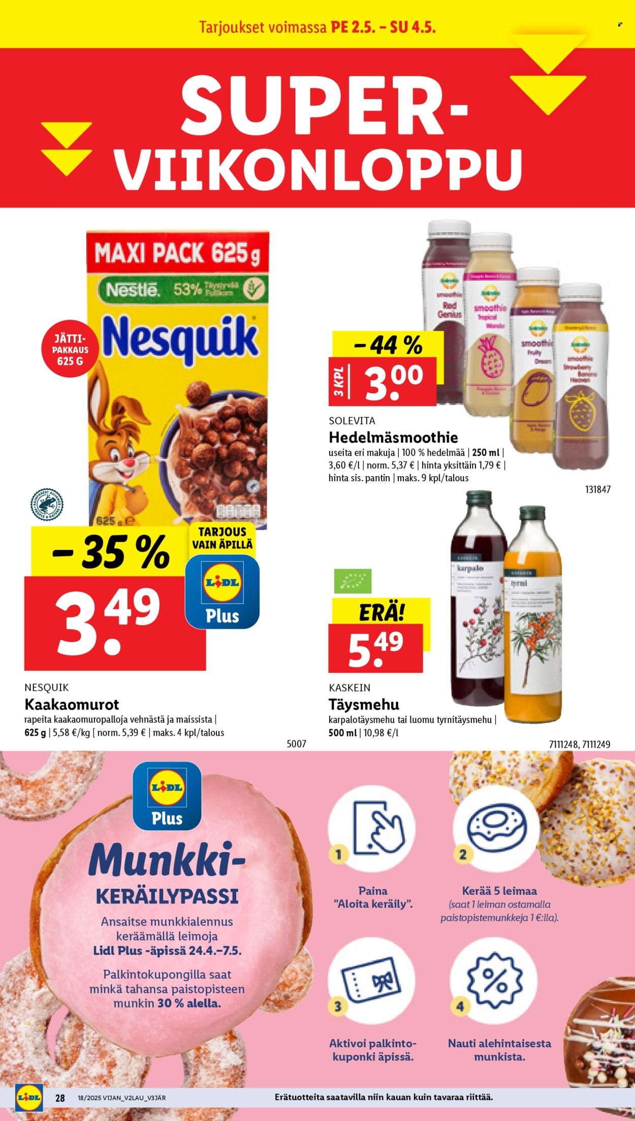 Lidl tarjoukset - 30.04.2025 - 07.05.2025. Sivu 36