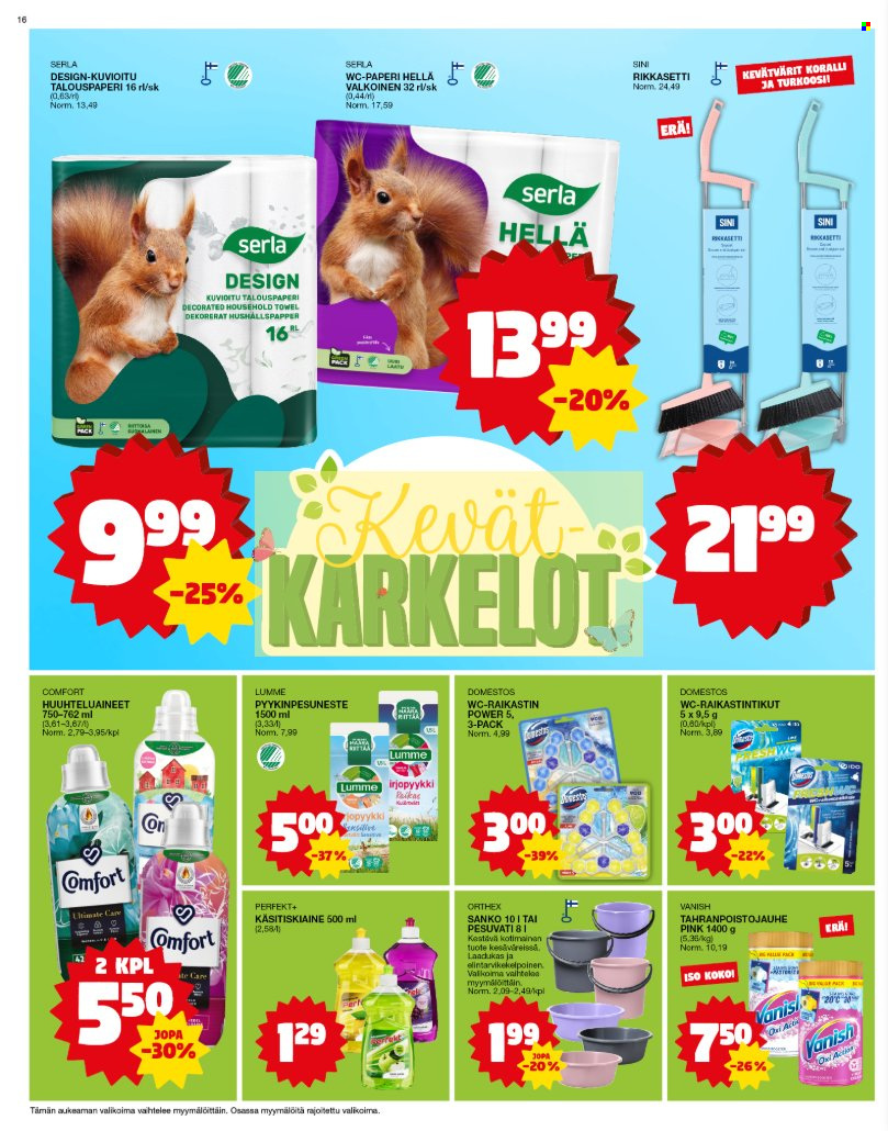Tokmanni tarjoukset - 28.04.2025 - 04.05.2025. Sivu 16