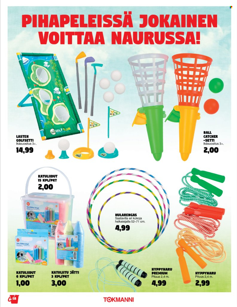 Tokmanni tarjoukset - 28.04.2025 - 03.08.2025. Sivu 18