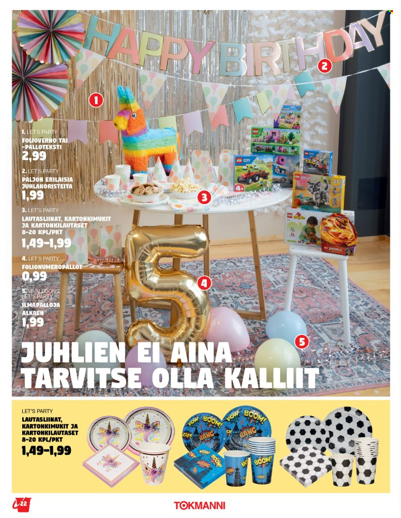 Tokmanni tarjoukset - 28.04.2025 - 03.08.2025. Sivu 22