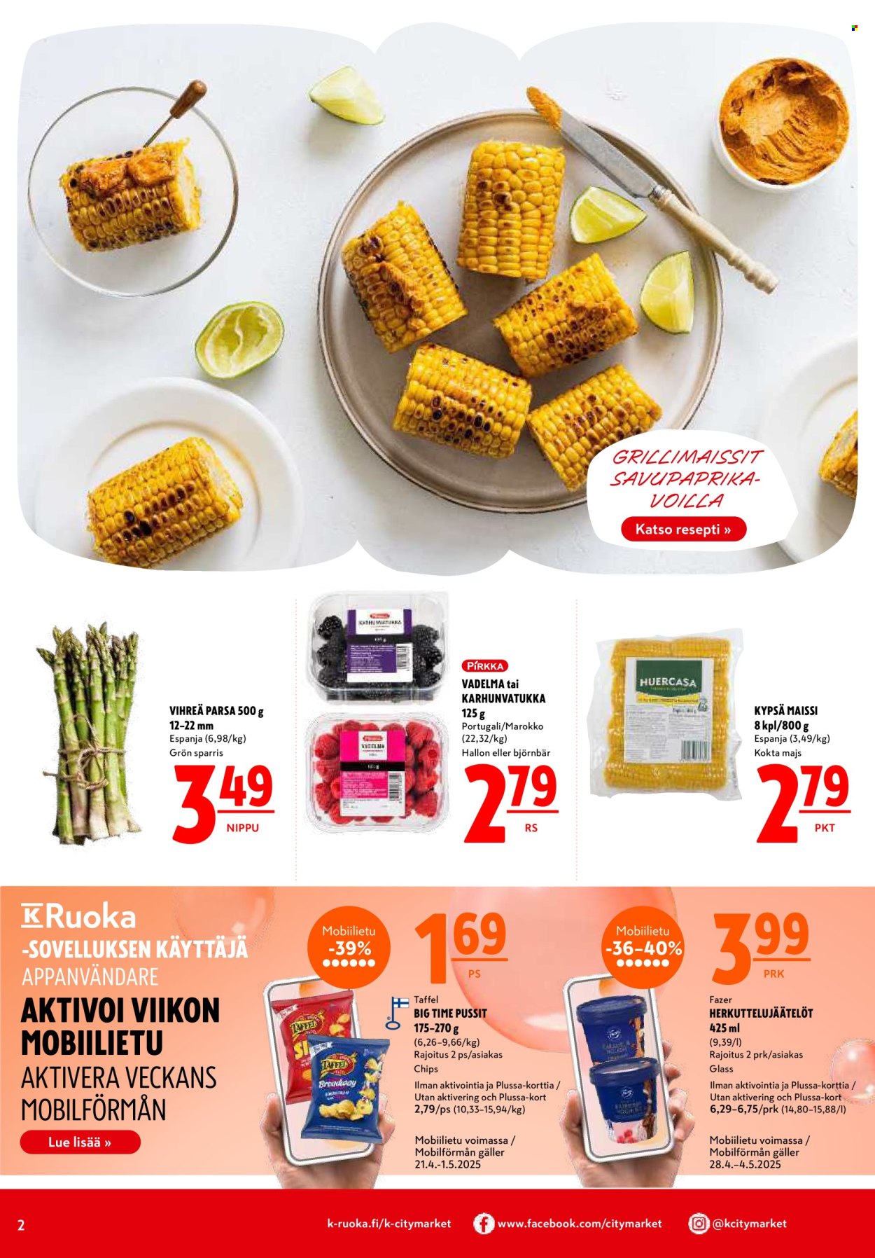 K-citymarket tarjoukset - 28.04.2025 - 11.05.2025. Sivu 2