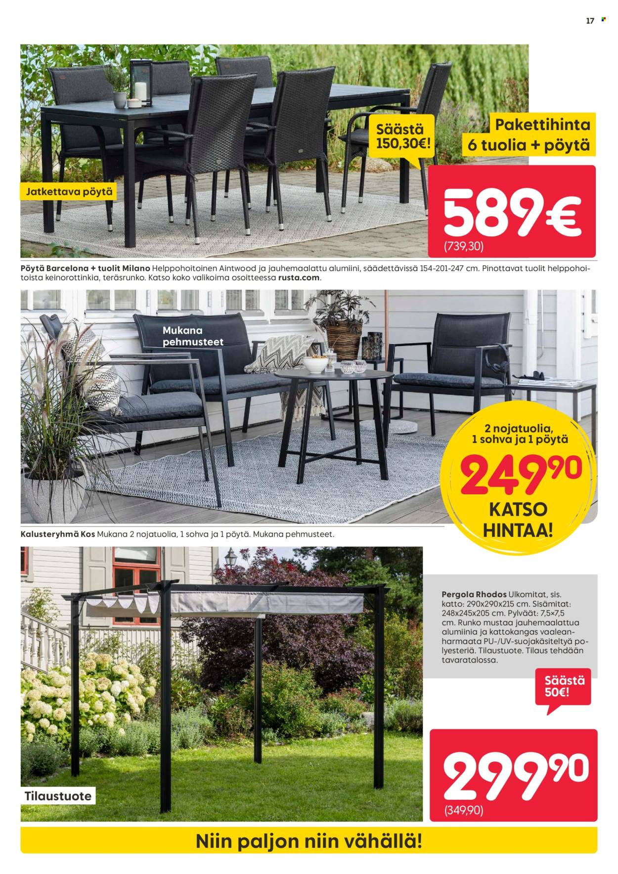 Rusta tarjoukset - 28.04.2025 - 04.05.2025. Sivu 17