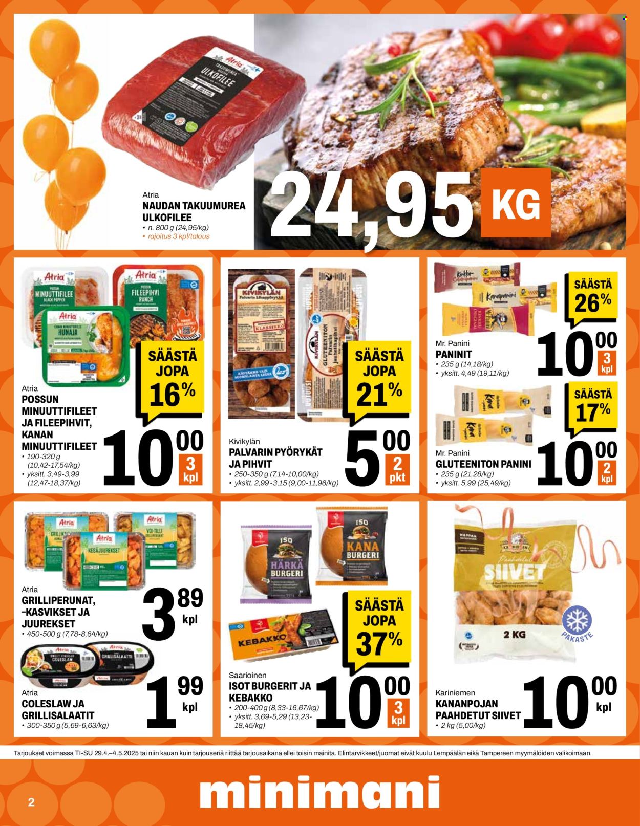 Minimani tarjoukset - 29.04.2025 - 04.05.2025. Sivu 2