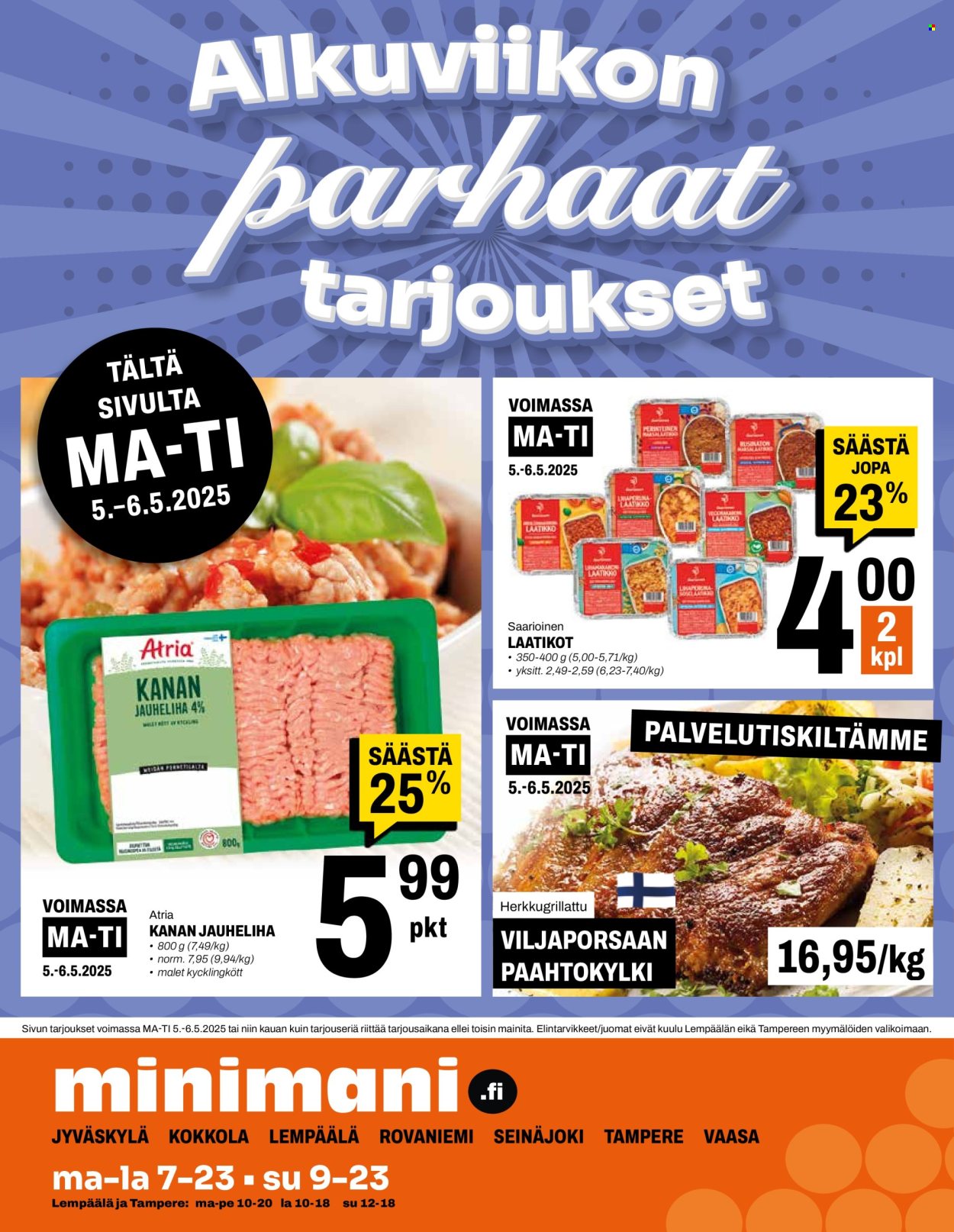 Minimani tarjoukset - 29.04.2025 - 04.05.2025. Sivu 12