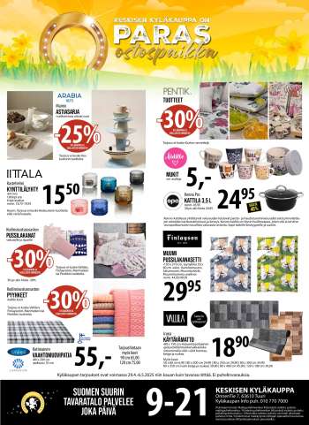Tuuri tarjoukset  - 29.04.2025 - 06.05.2025.
