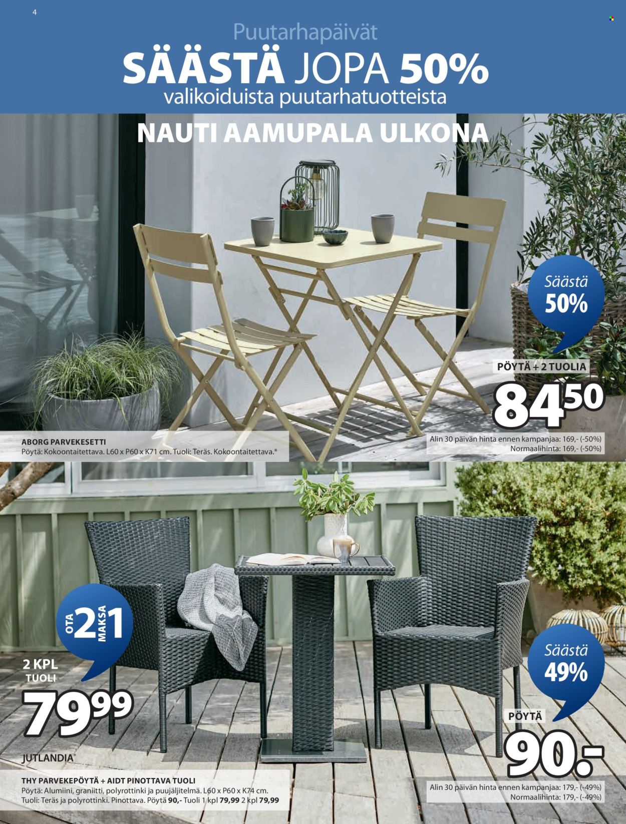 JYSK tarjoukset - 01.05.2025 - 14.05.2025. Sivu 4
