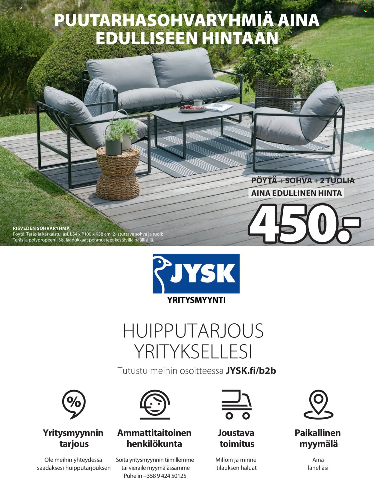 JYSK tarjoukset - 01.05.2025 - 14.05.2025. Sivu 6