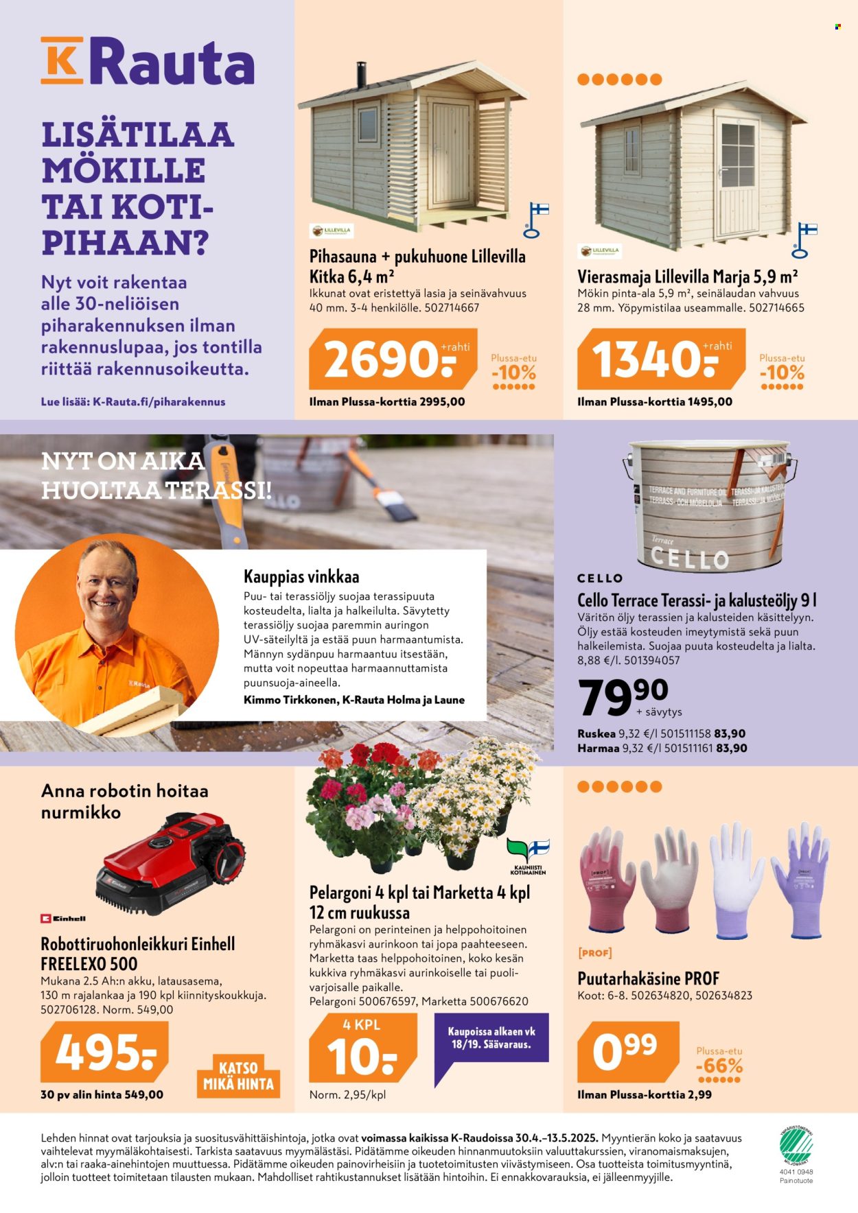 K-Rauta tarjoukset - 30.04.2025 - 13.05.2025. Sivu 48