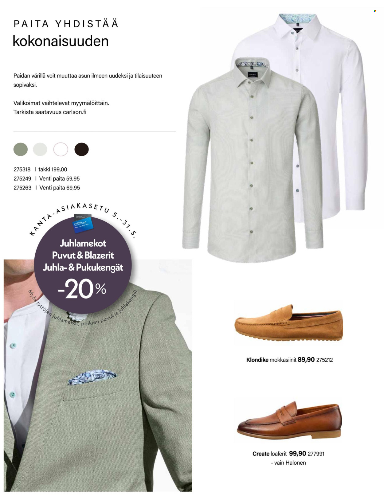 Carlson tarjoukset. Sivu 34