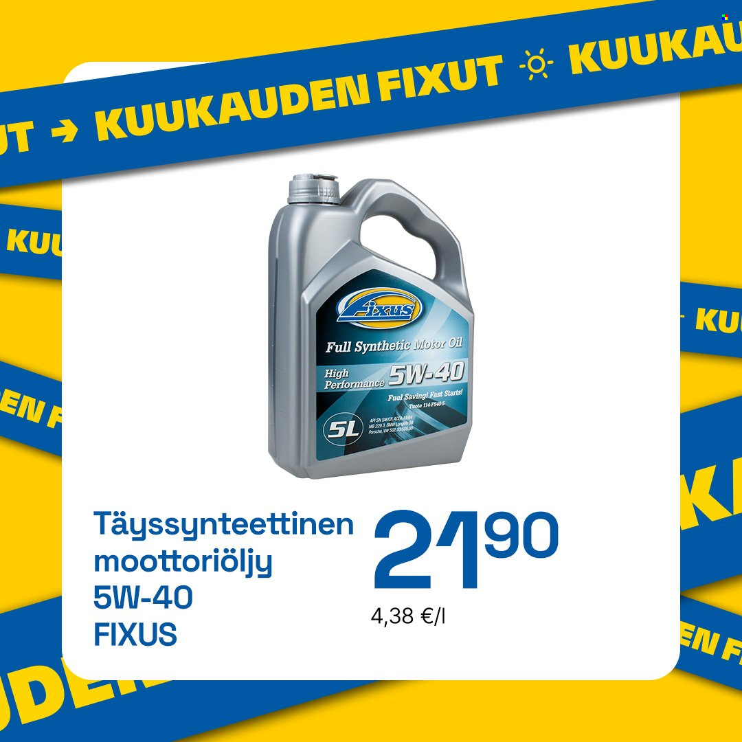 Fixus tarjoukset - 01.05.2025 - 31.05.2025. Sivu 2