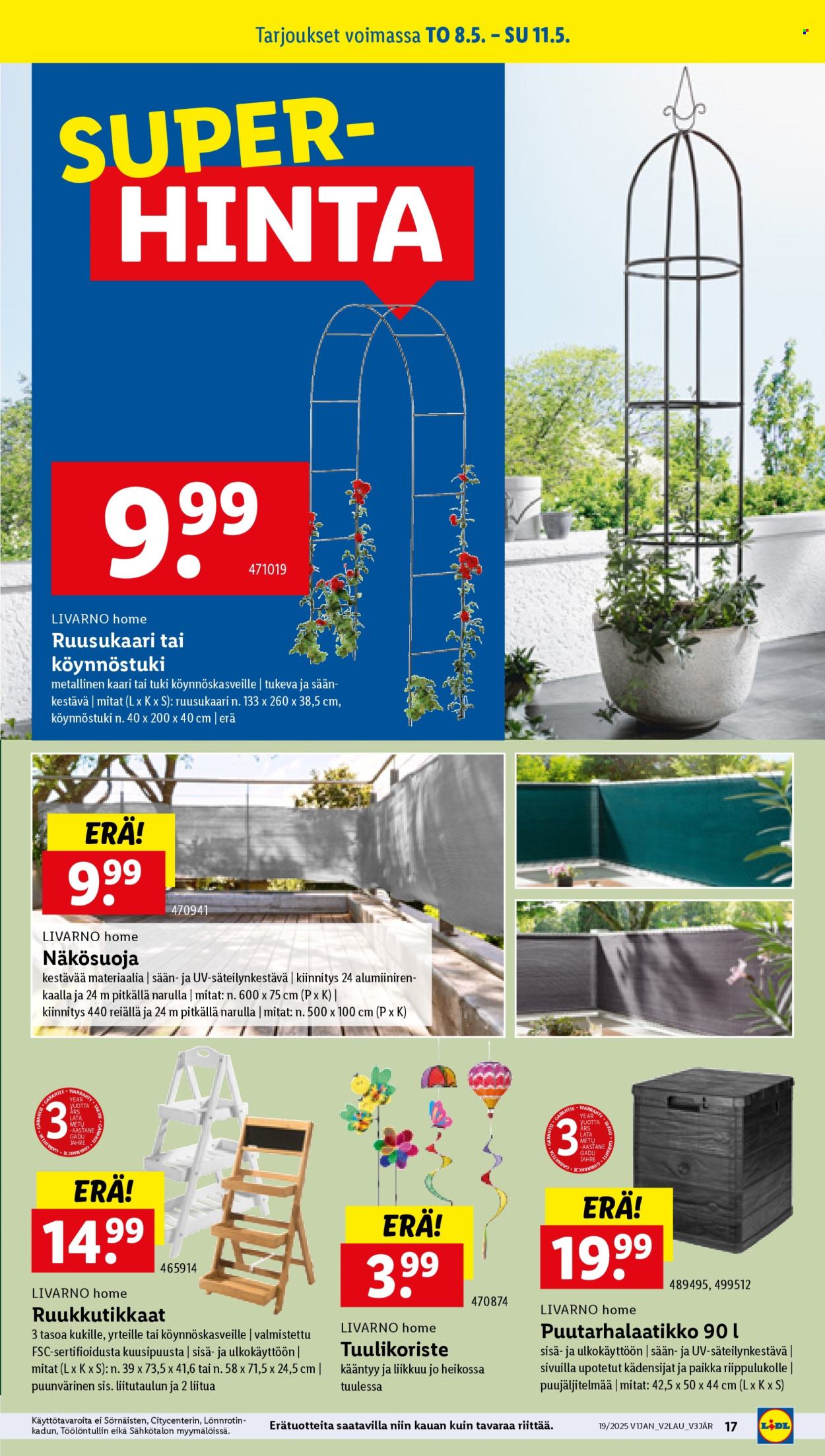 Lidl tarjoukset - 08.05.2025 - 14.05.2025. Sivu 19
