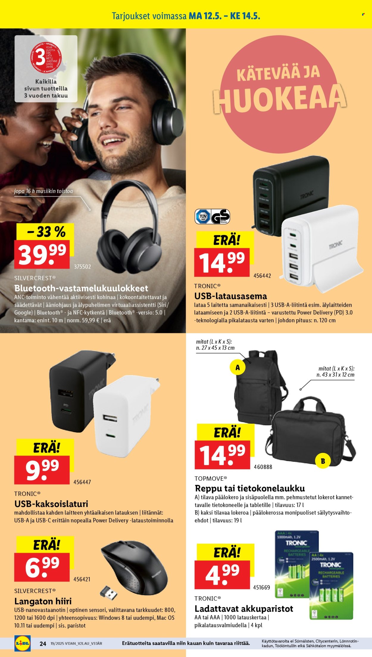 Lidl tarjoukset - 08.05.2025 - 14.05.2025. Sivu 28