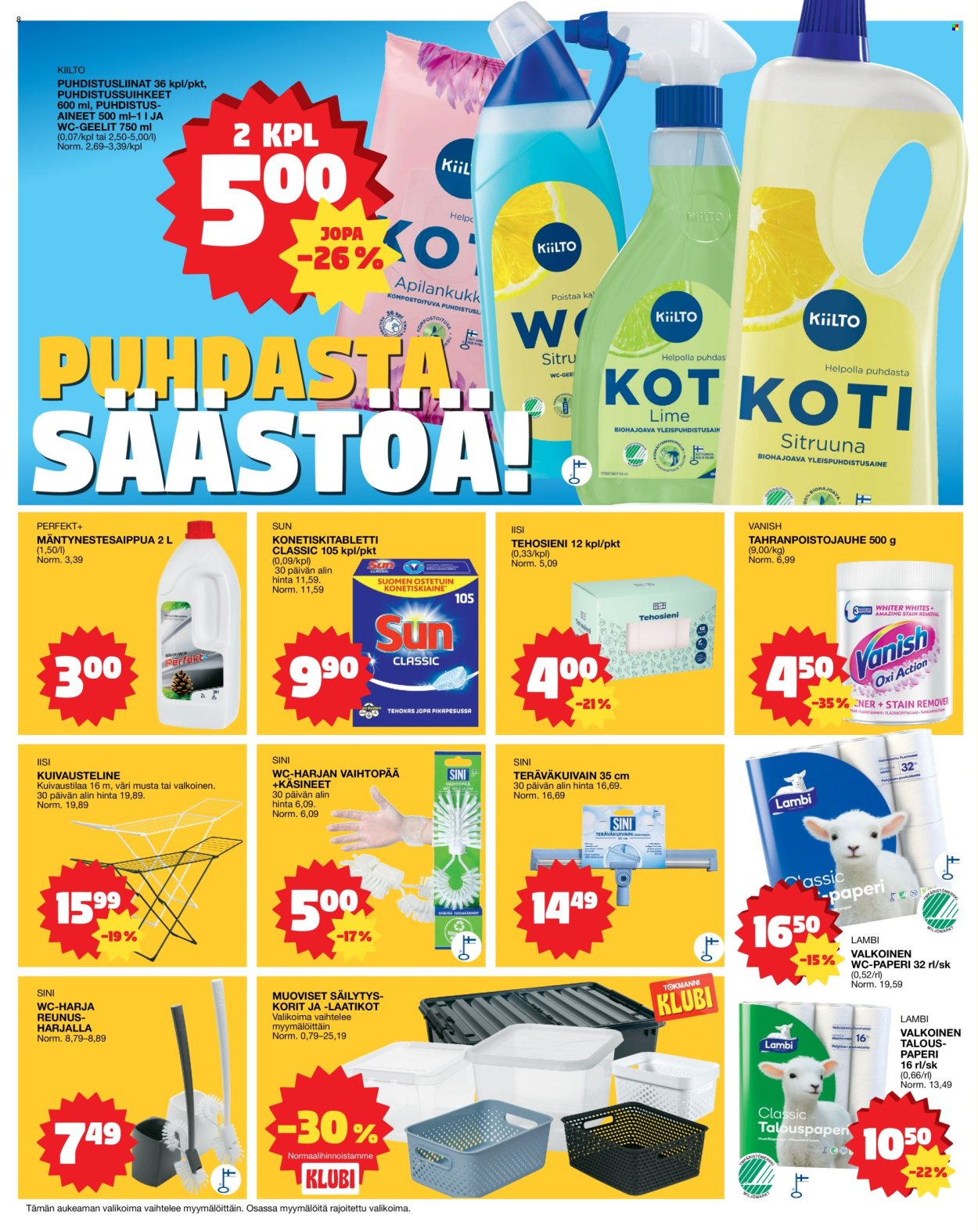 Tokmanni tarjoukset - 05.05.2025 - 11.05.2025. Sivu 8