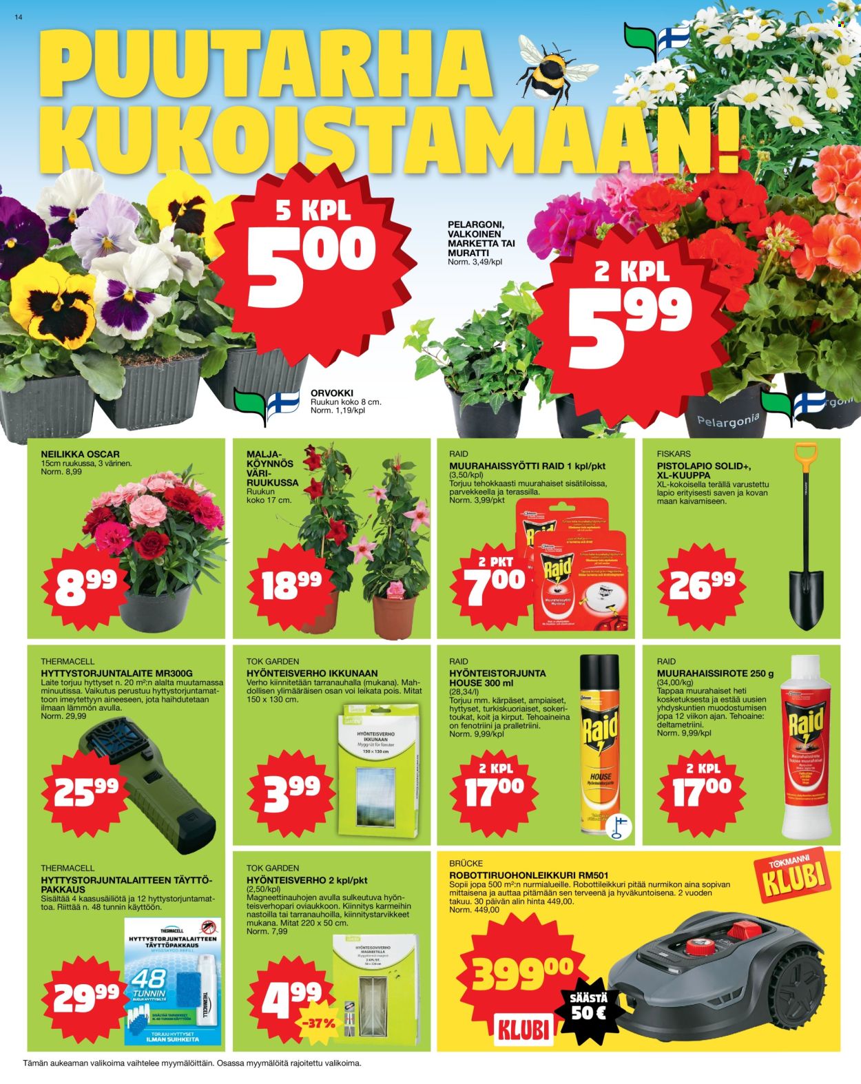 Tokmanni tarjoukset - 05.05.2025 - 11.05.2025. Sivu 14