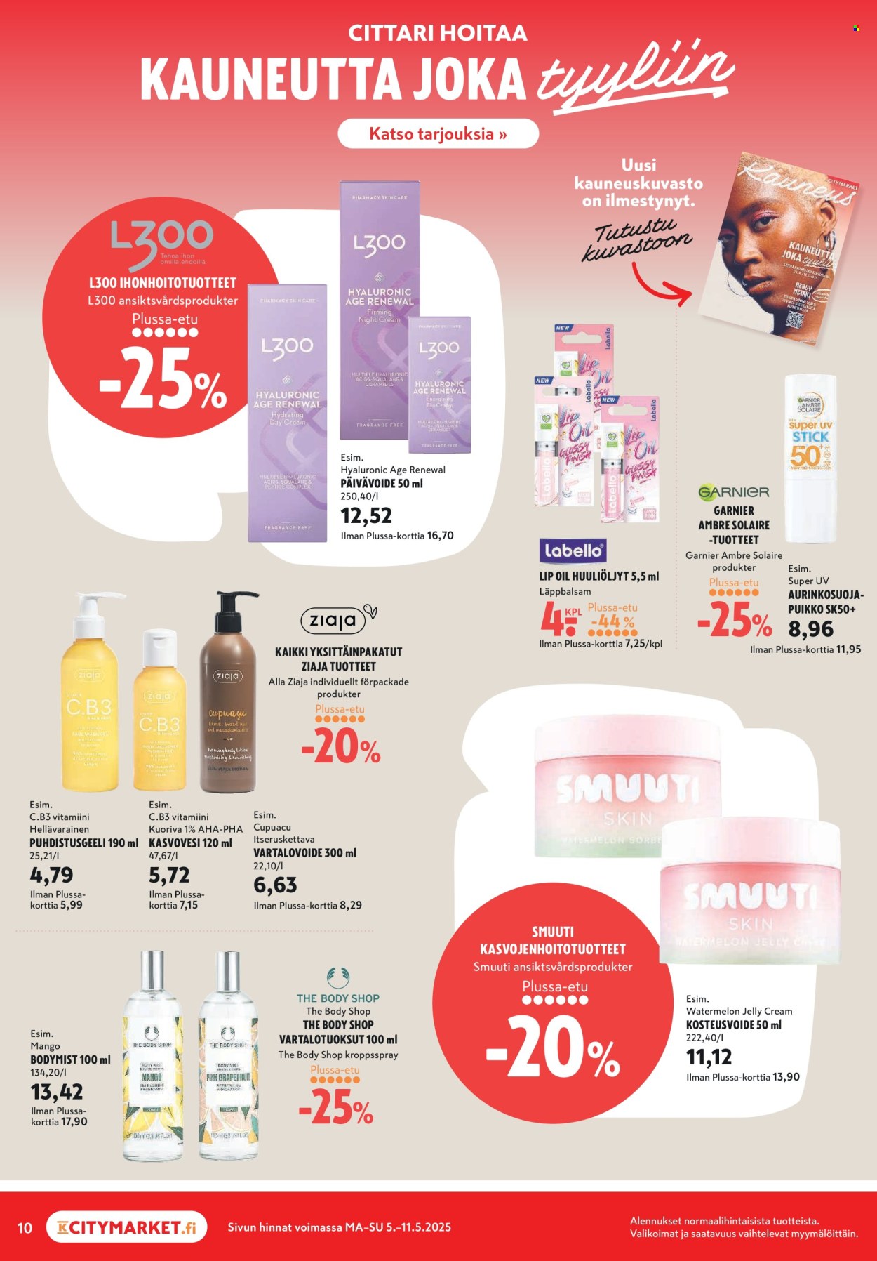 K-citymarket tarjoukset - 05.05.2025 - 14.05.2025. Sivu 10