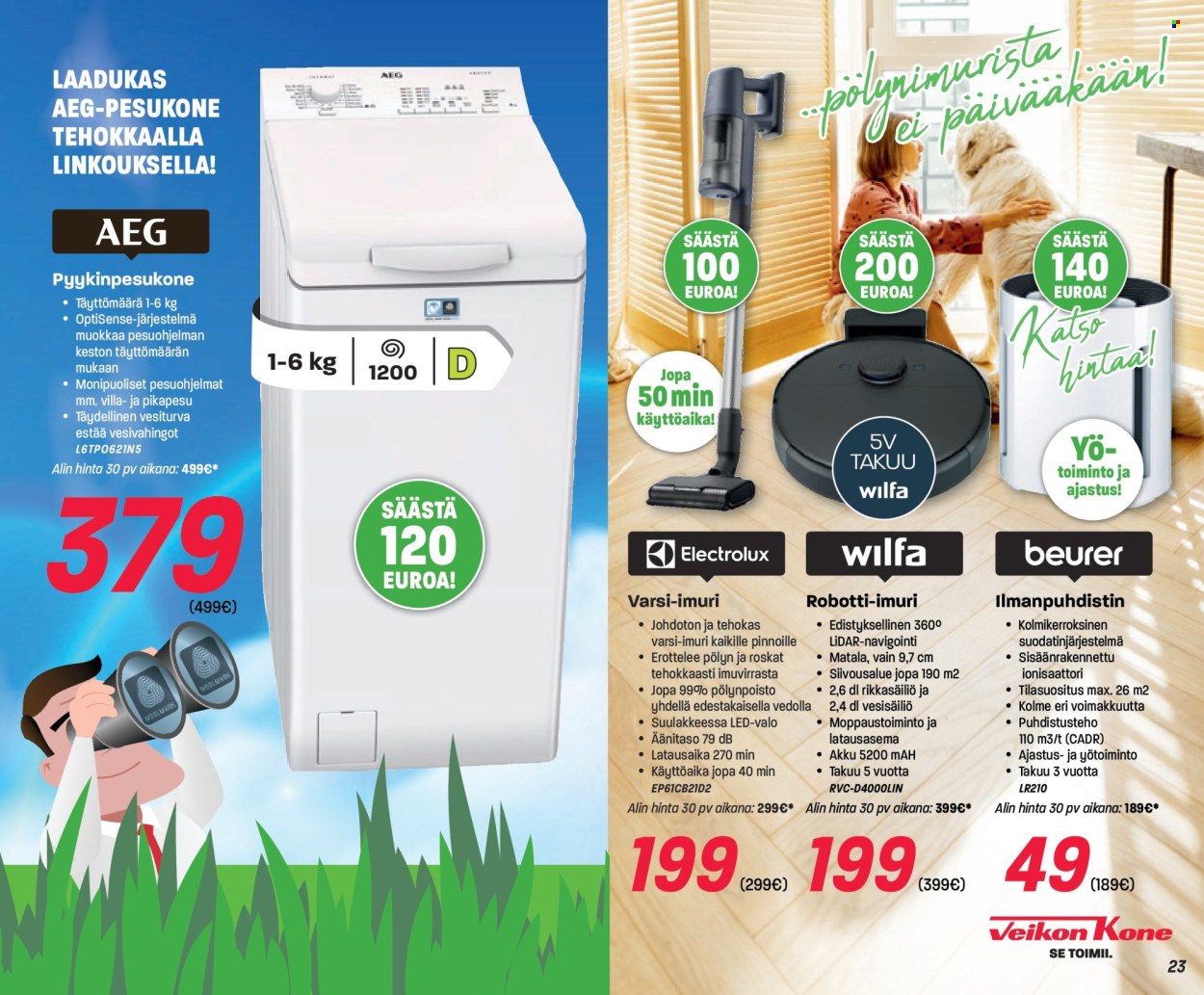 Veikon Kone tarjoukset - 05.05.2025 - 17.05.2025. Sivu 23
