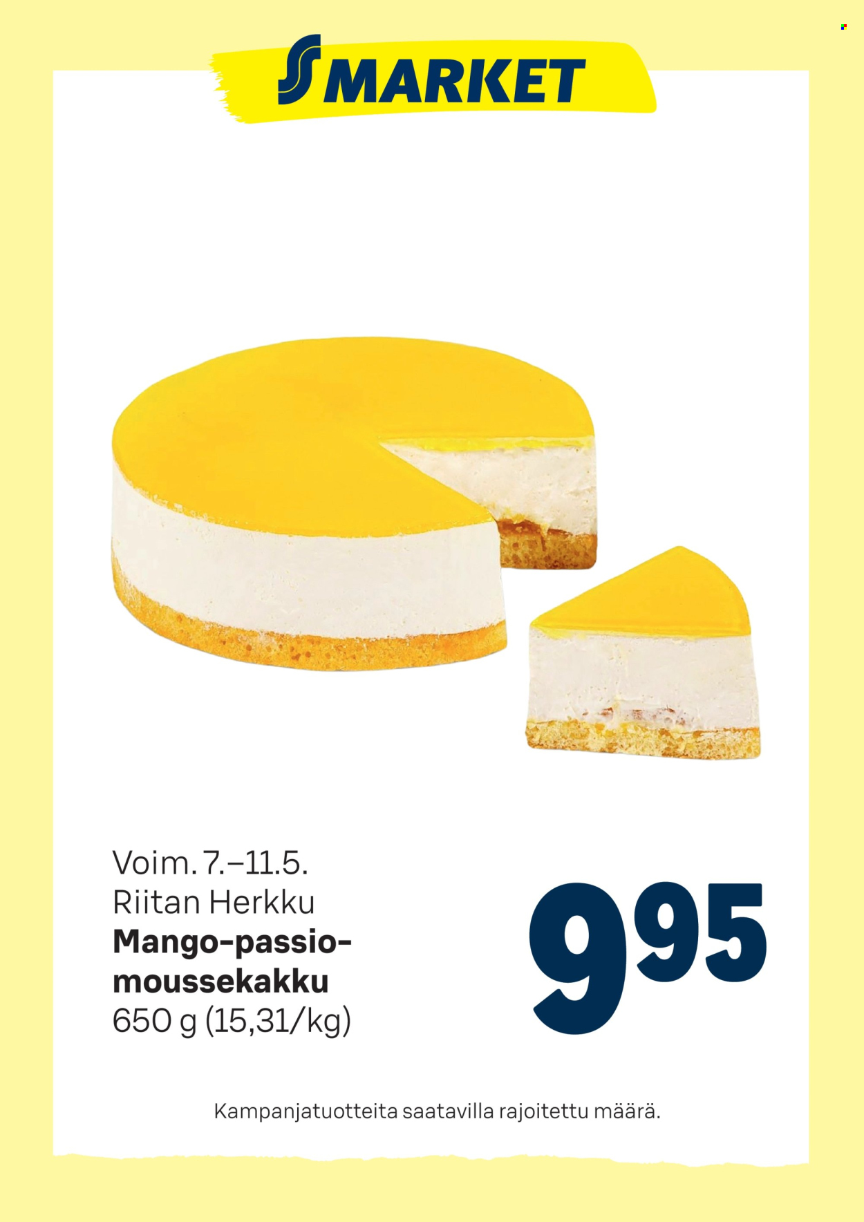 S-market tarjoukset - 07.05.2025 - 11.05.2025. Sivu 1