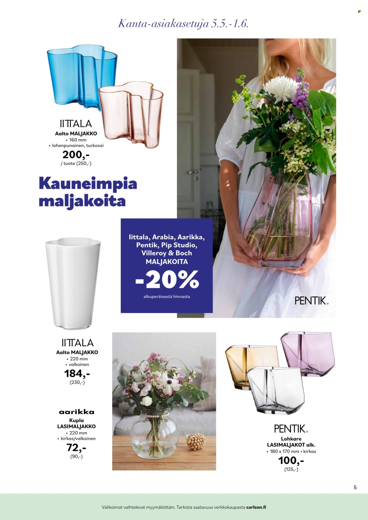 Carlson tarjoukset - 05.05.2025 - 01.06.2025. Sivu 5
