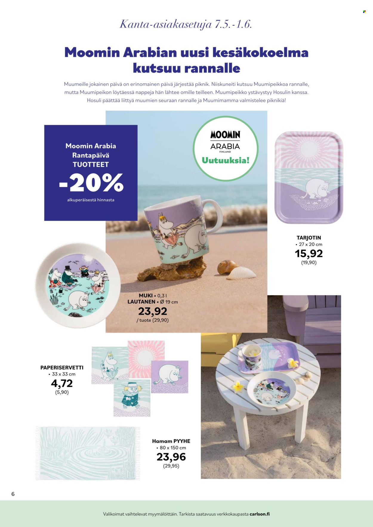 Carlson tarjoukset - 05.05.2025 - 01.06.2025. Sivu 6