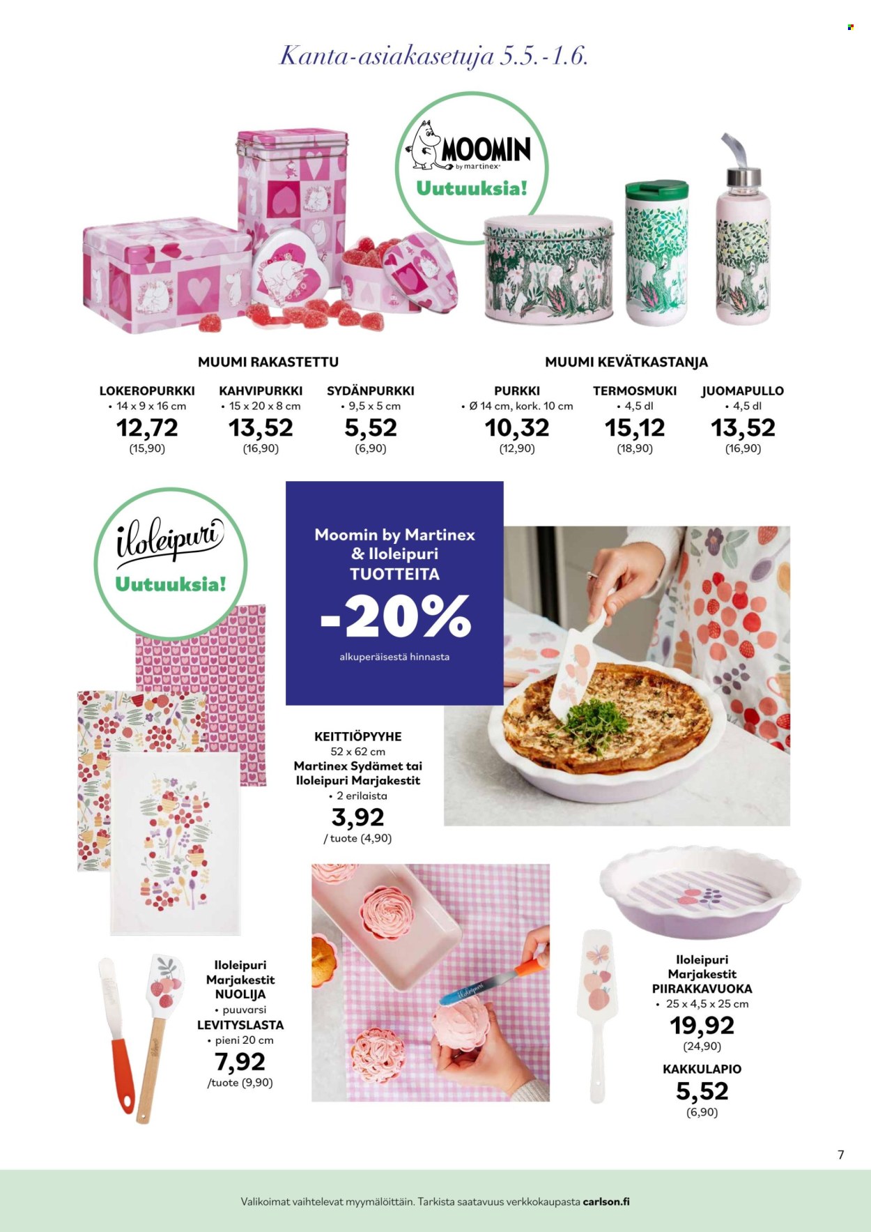 Carlson tarjoukset - 05.05.2025 - 01.06.2025. Sivu 7