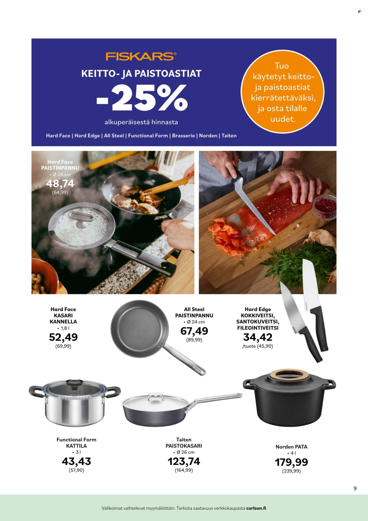 Carlson tarjoukset - 05.05.2025 - 01.06.2025. Sivu 9