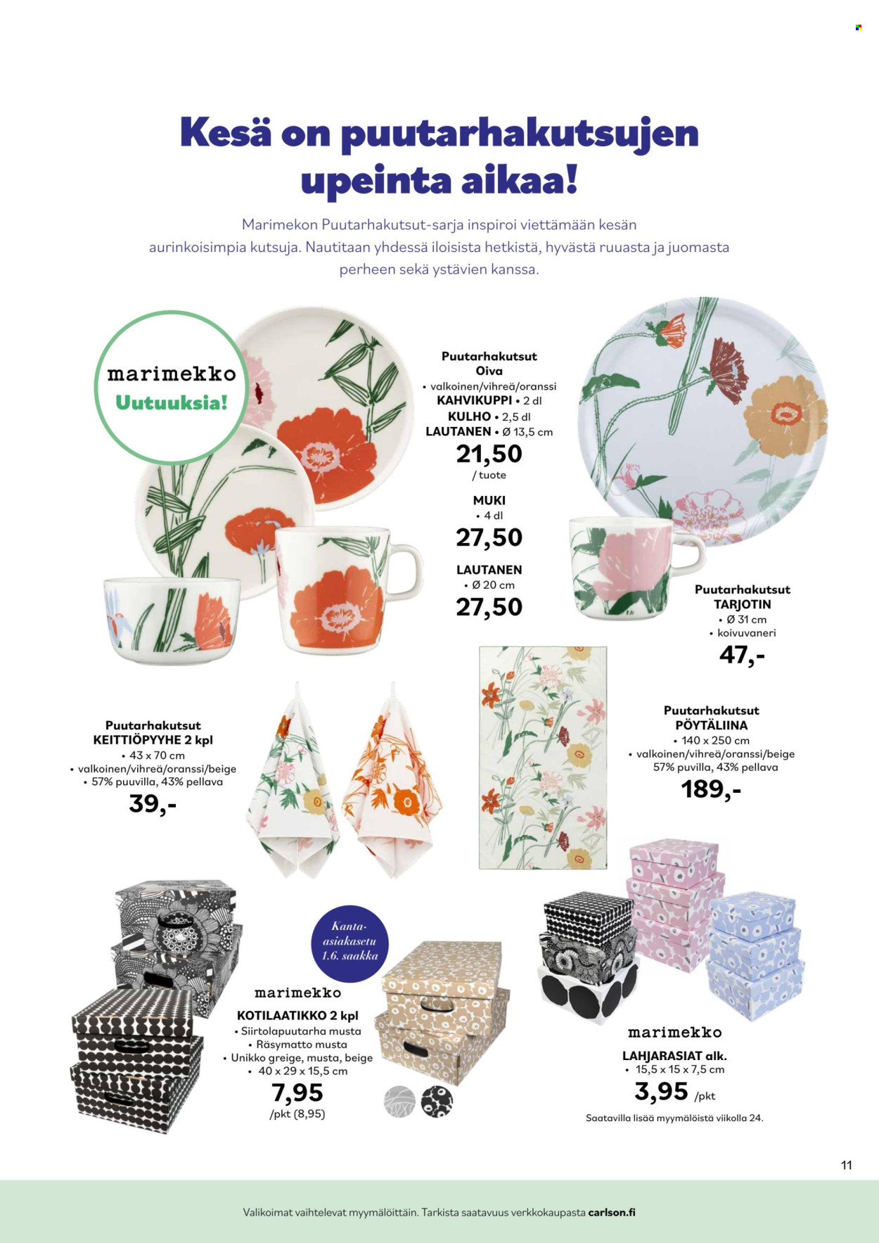 Carlson tarjoukset - 05.05.2025 - 01.06.2025. Sivu 11