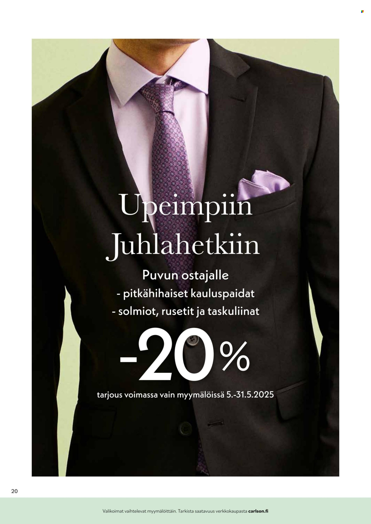 Carlson tarjoukset - 05.05.2025 - 01.06.2025. Sivu 20