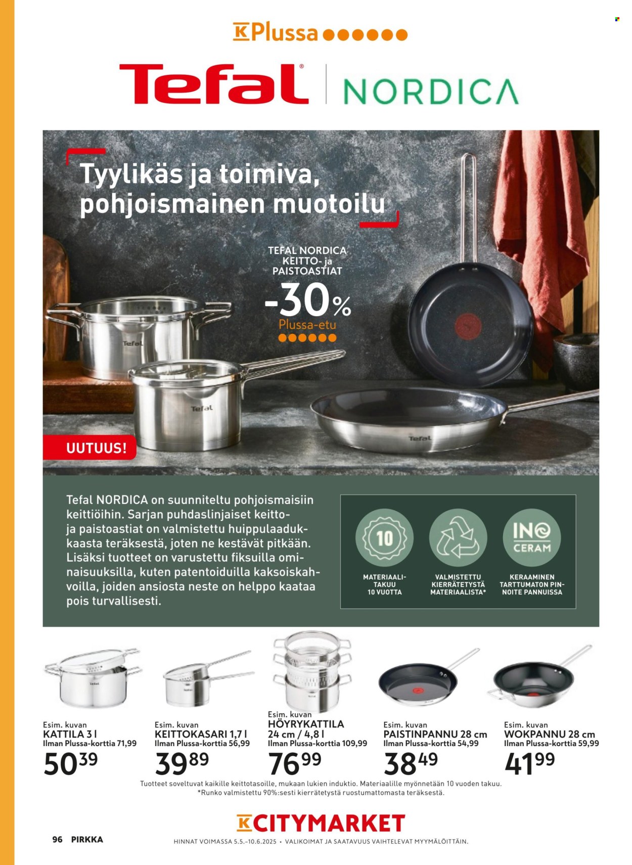 K-Supermarket tarjoukset - 07.05.2025 - 10.06.2025. Sivu 96