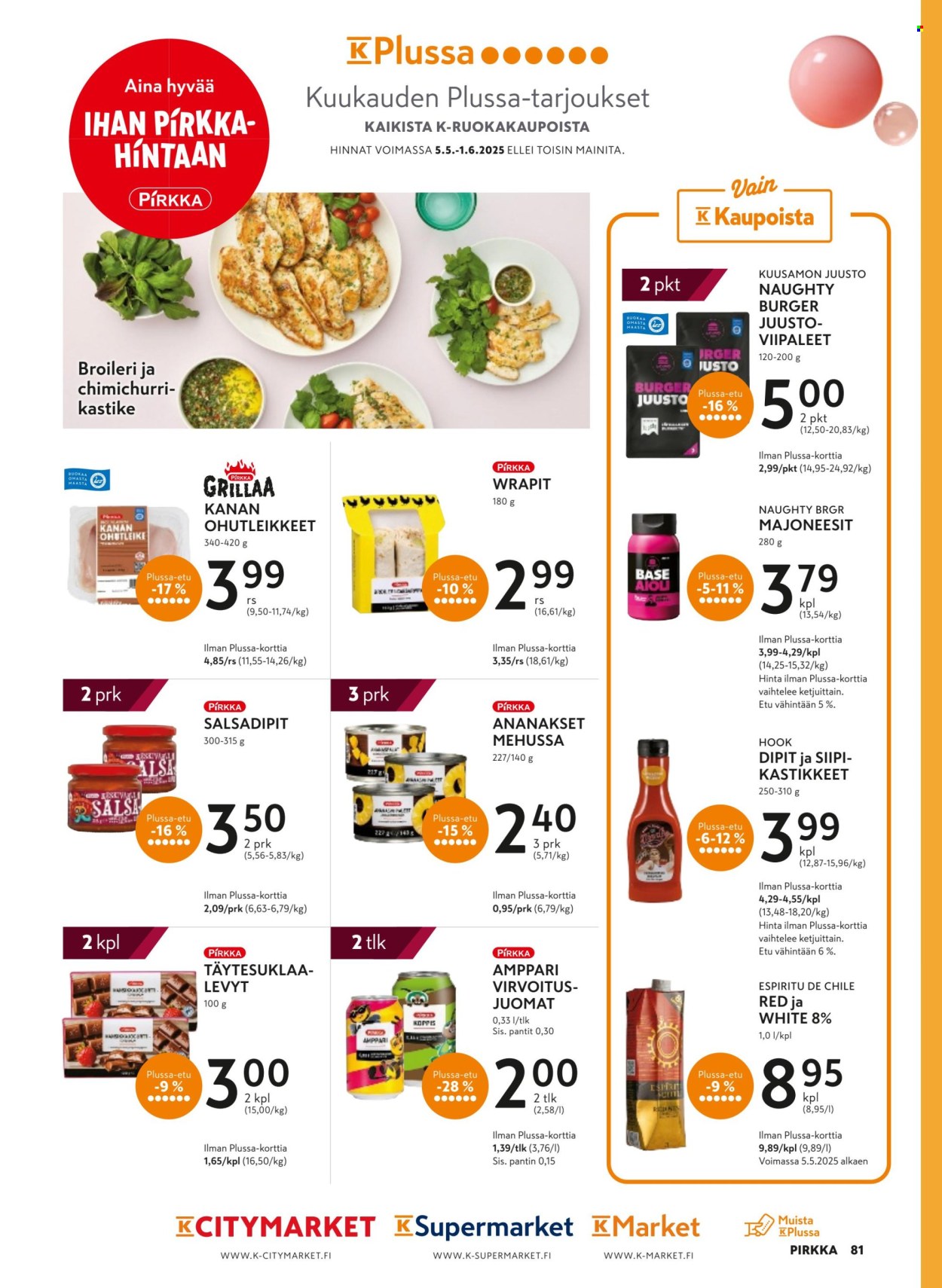 K-market tarjoukset - 07.05.2025 - 10.06.2025. Sivu 81
