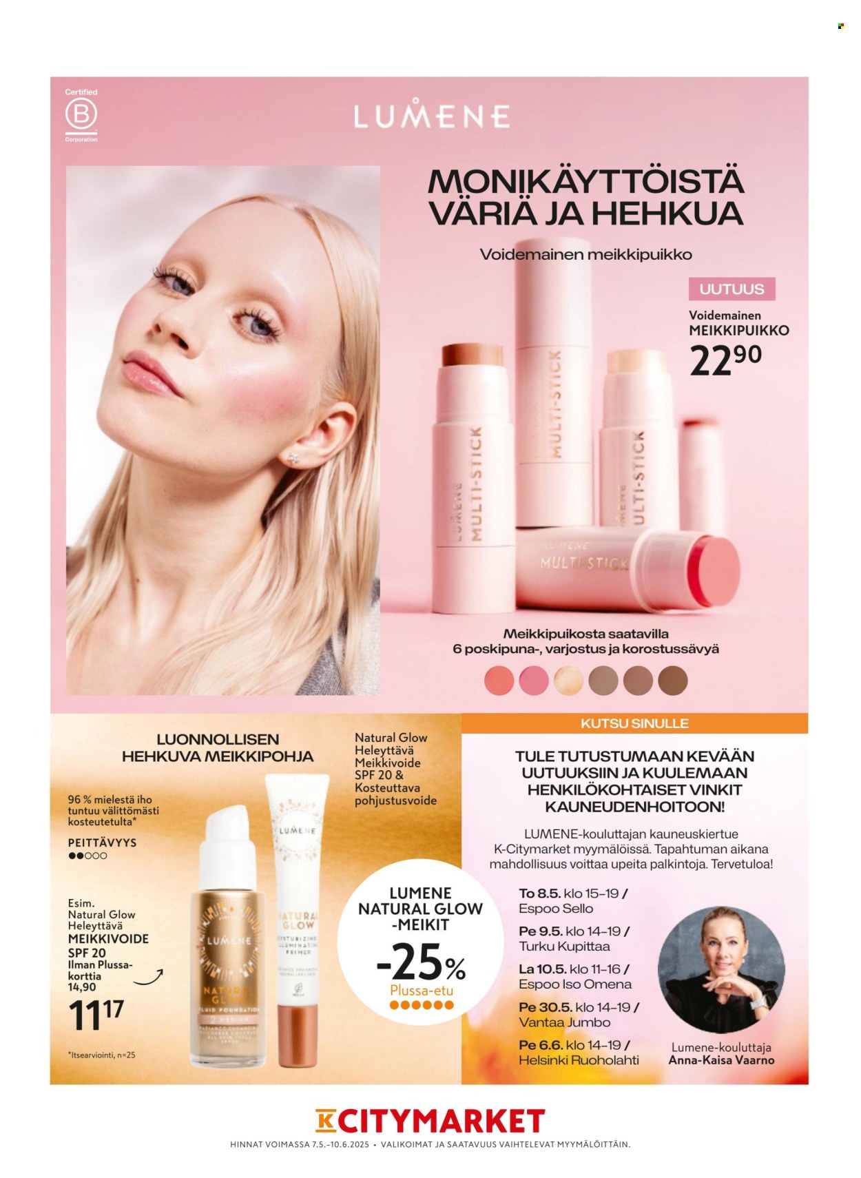 K-citymarket tarjoukset - 07.05.2025 - 10.06.2025. Sivu 44