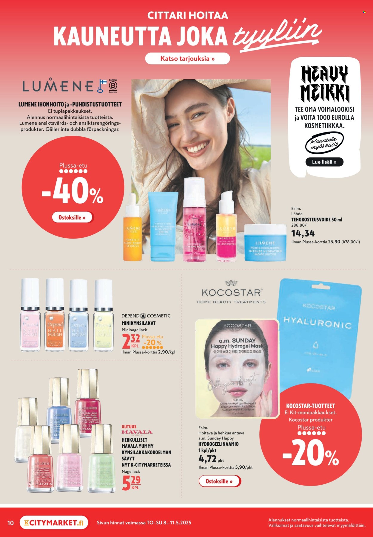 K-citymarket tarjoukset - 08.05.2025 - 14.05.2025. Sivu 10