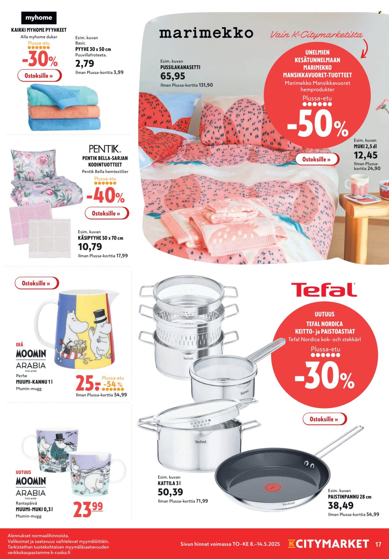 K-citymarket tarjoukset - 08.05.2025 - 14.05.2025. Sivu 17