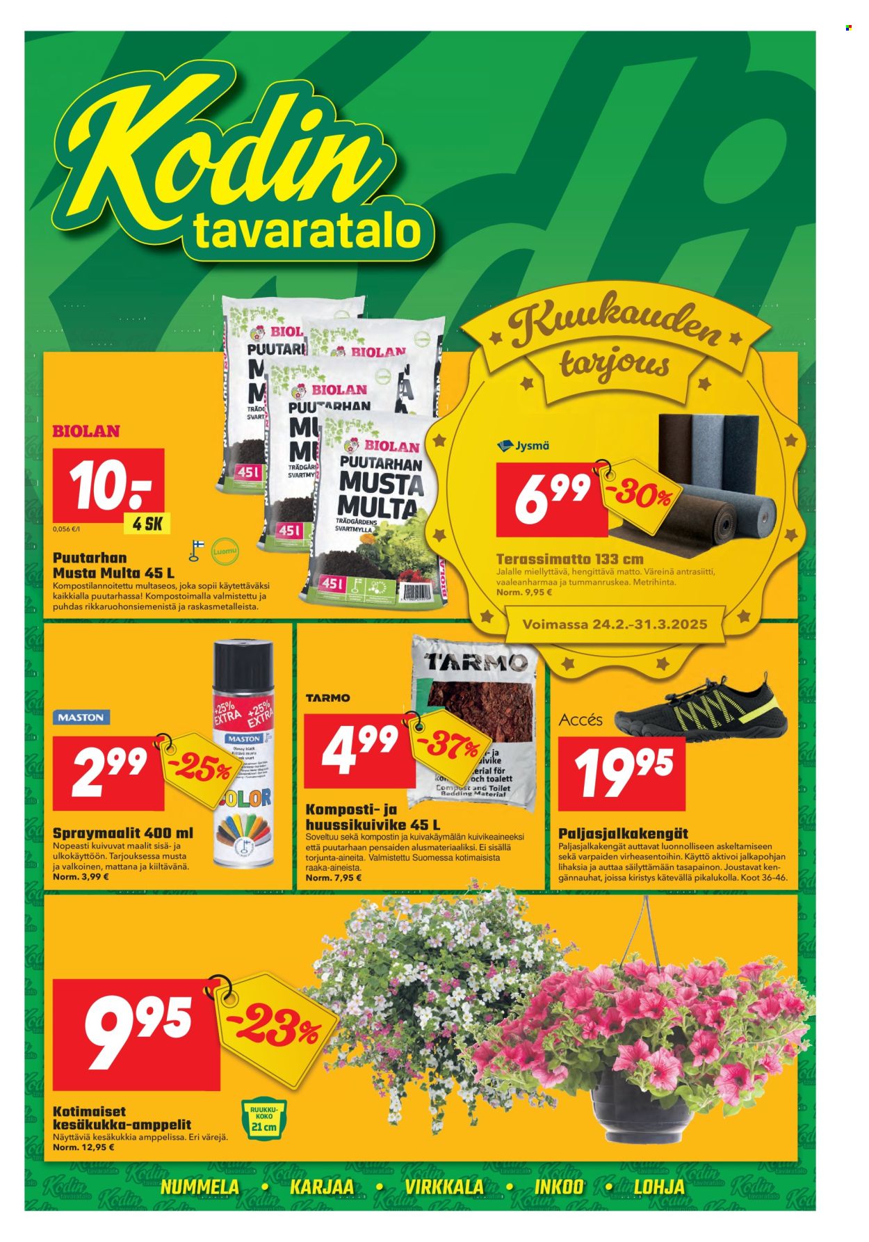 Kodintavaratalo tarjoukset - 12.05.2025 - 21.05.2025. Sivu 1