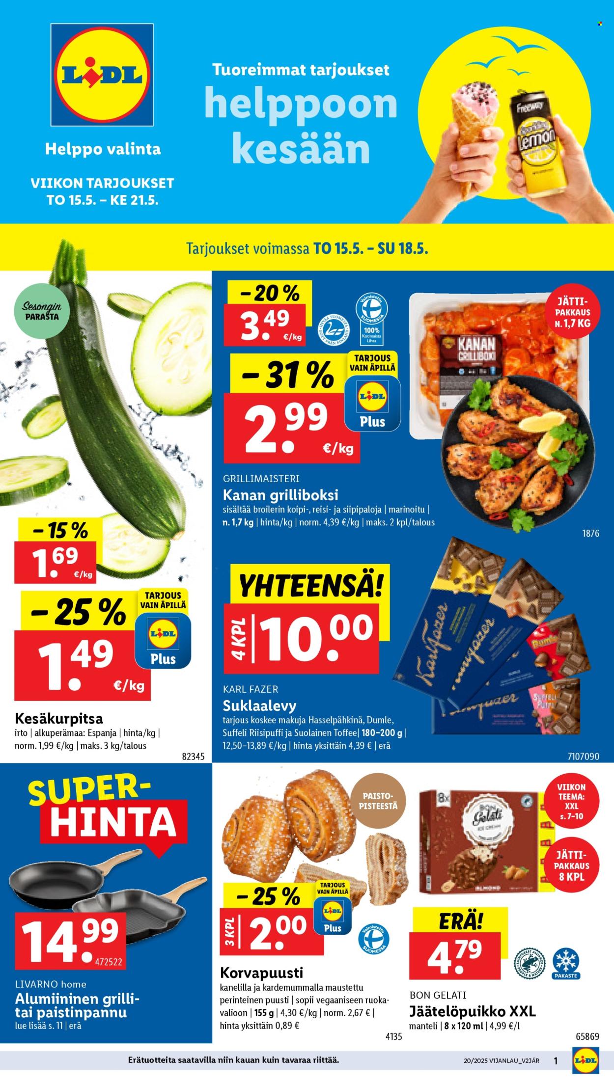 Lidl tarjoukset - 15.05.2025 - 21.05.2025. Sivu 1