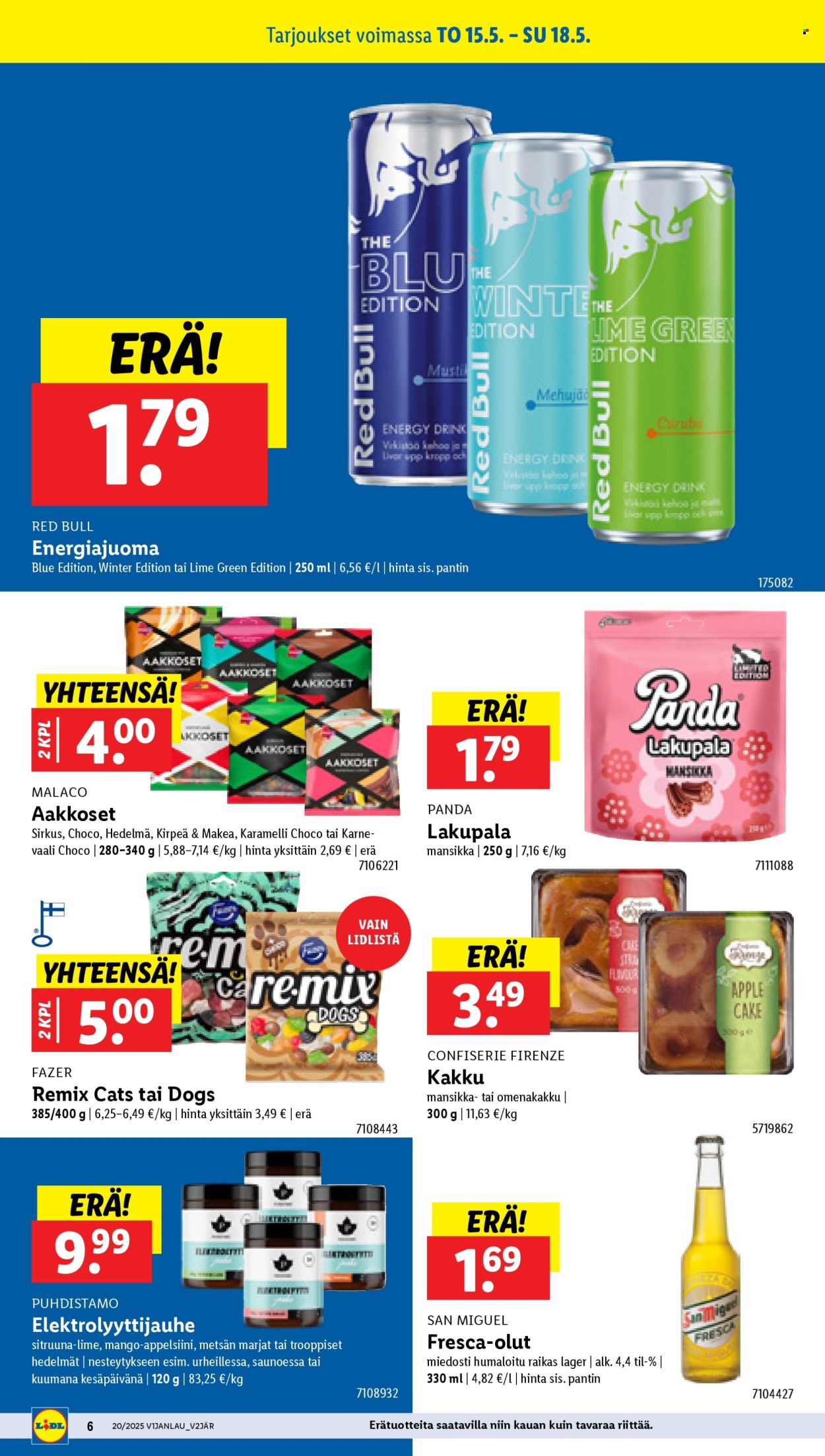 Lidl tarjoukset - 15.05.2025 - 21.05.2025. Sivu 6