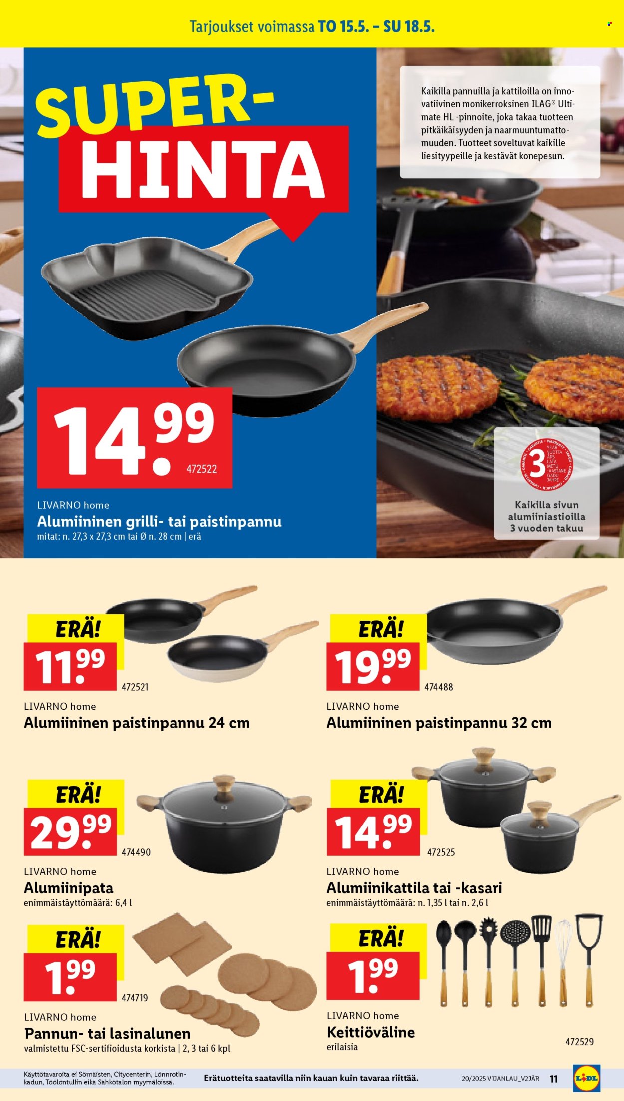 Lidl tarjoukset - 15.05.2025 - 21.05.2025. Sivu 13