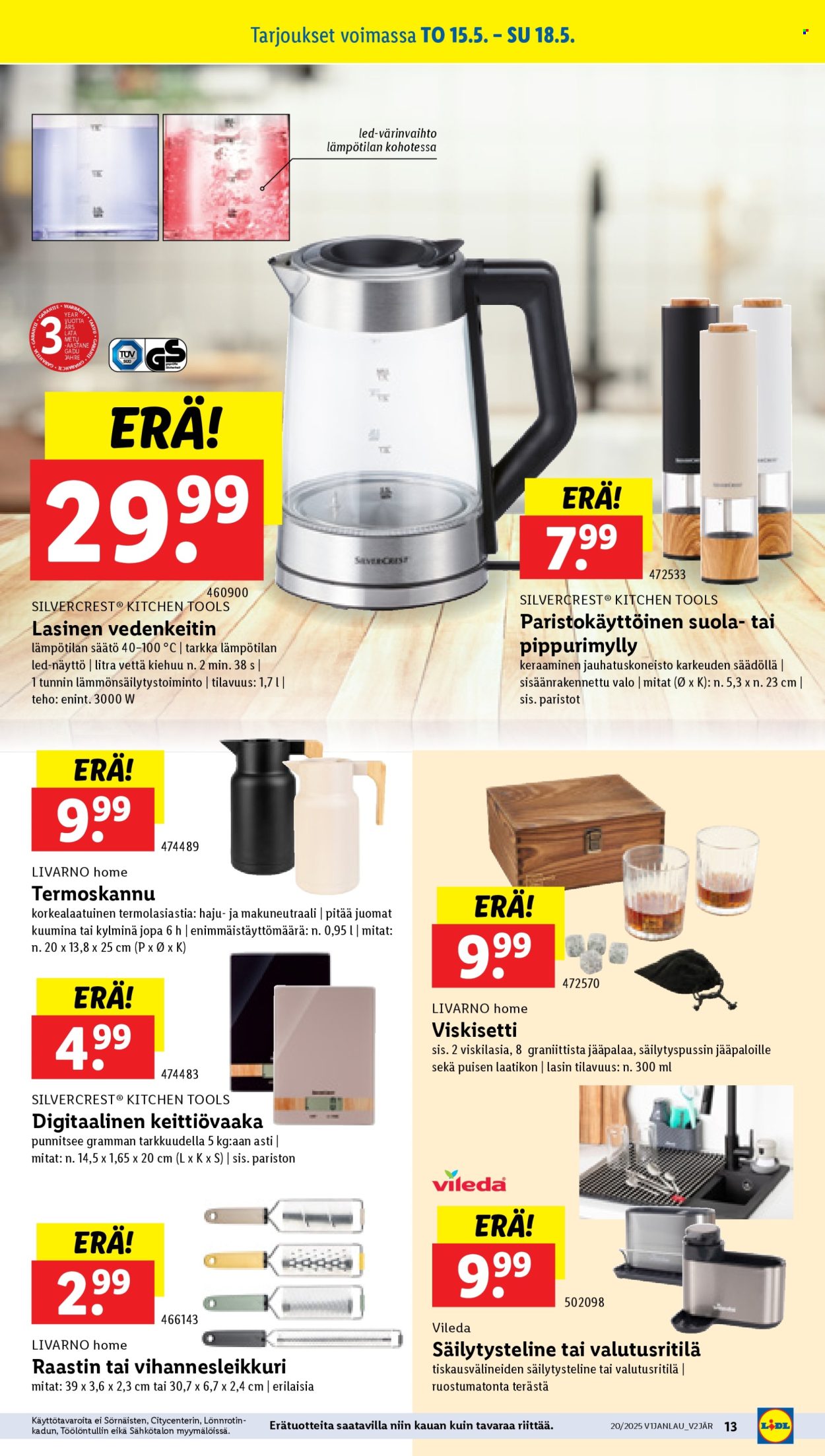 Lidl tarjoukset - 15.05.2025 - 21.05.2025. Sivu 15