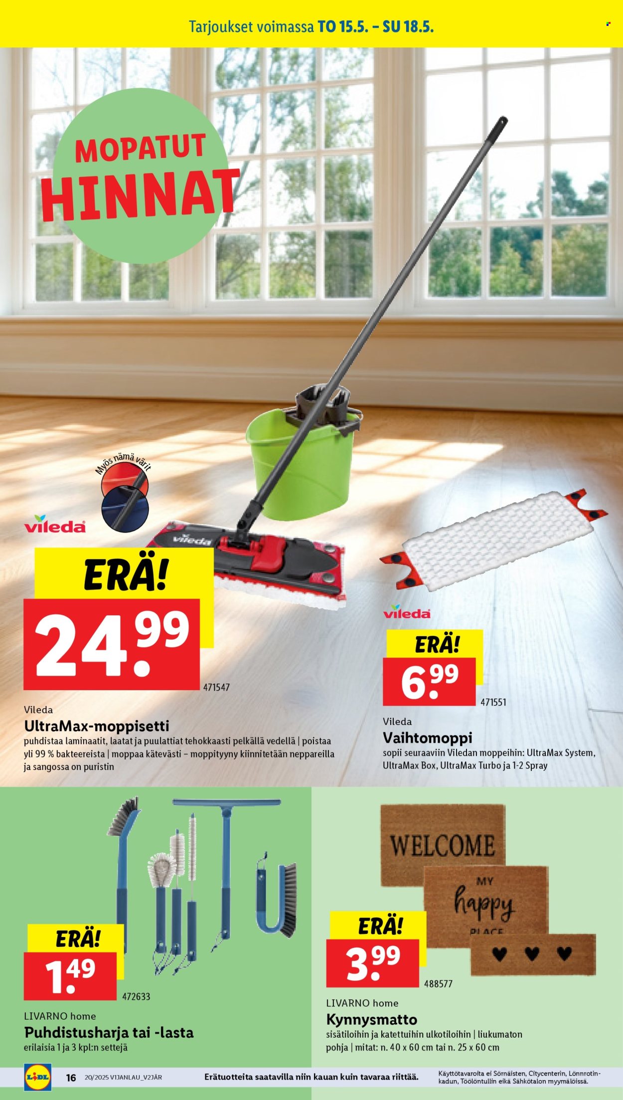 Lidl tarjoukset - 15.05.2025 - 21.05.2025. Sivu 18