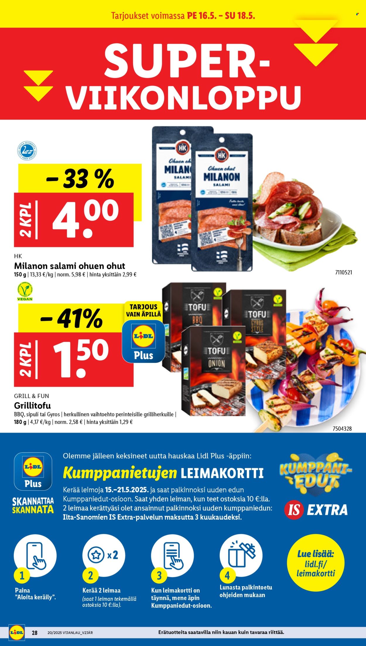 Lidl tarjoukset - 15.05.2025 - 21.05.2025. Sivu 36