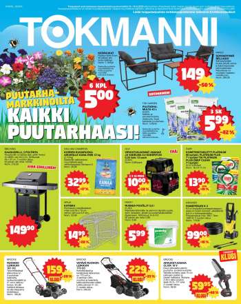 Tokmanni tarjoukset  - 12.05.2025 - 18.05.2025.