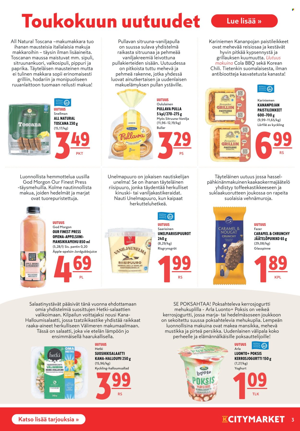 K-citymarket tarjoukset - 12.05.2025 - 25.05.2025. Sivu 3