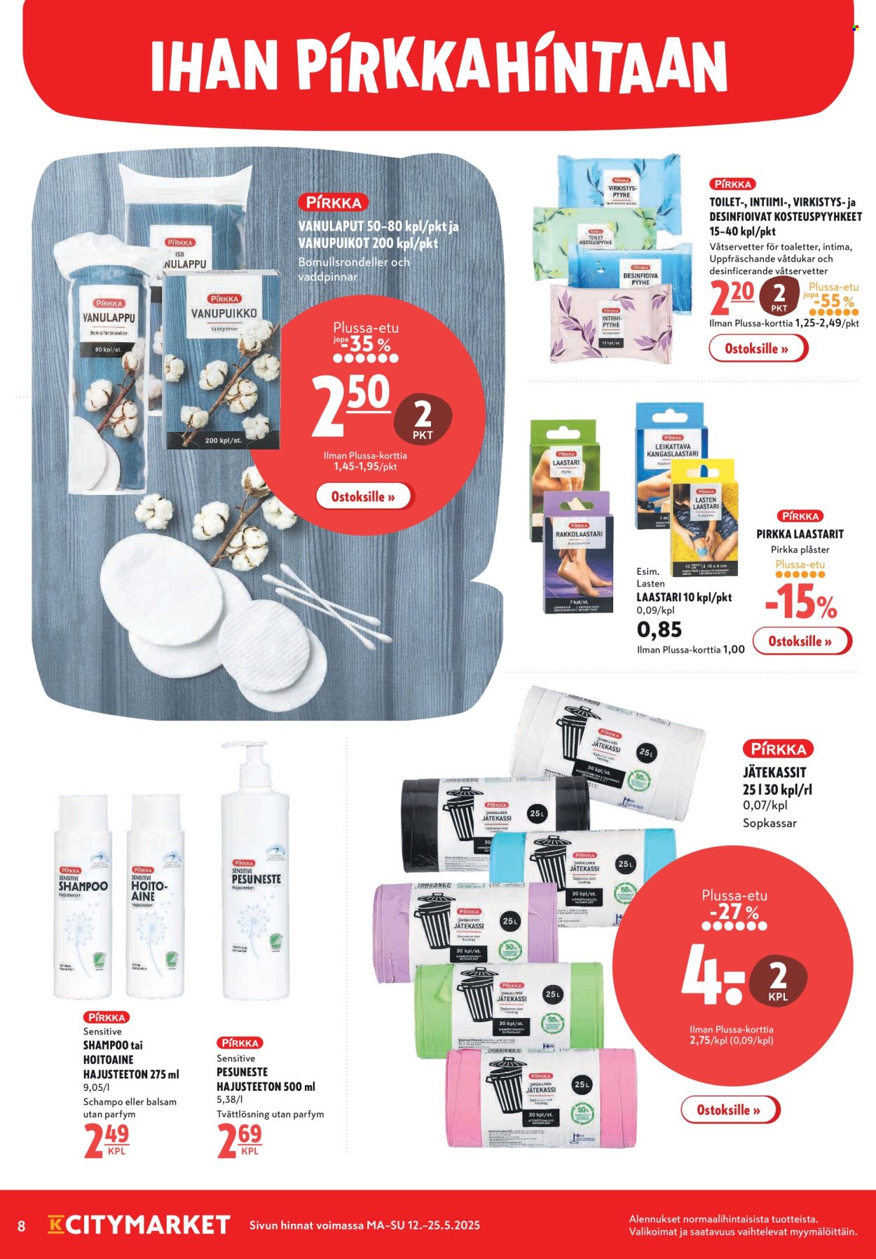 K-citymarket tarjoukset - 12.05.2025 - 25.05.2025. Sivu 8